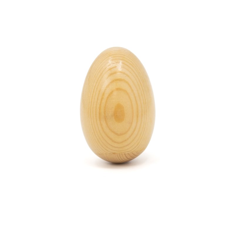 Mano Percussion - Wooden Egg Shakers, Large, Natural #MK-WES-LN