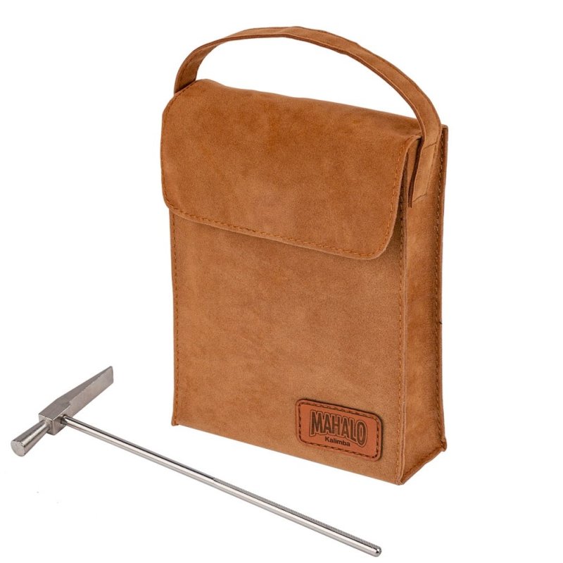 Mahalo - 17-Key Kalimba With Bag & Tuning Hammer, Hibiscus #MKA17HB