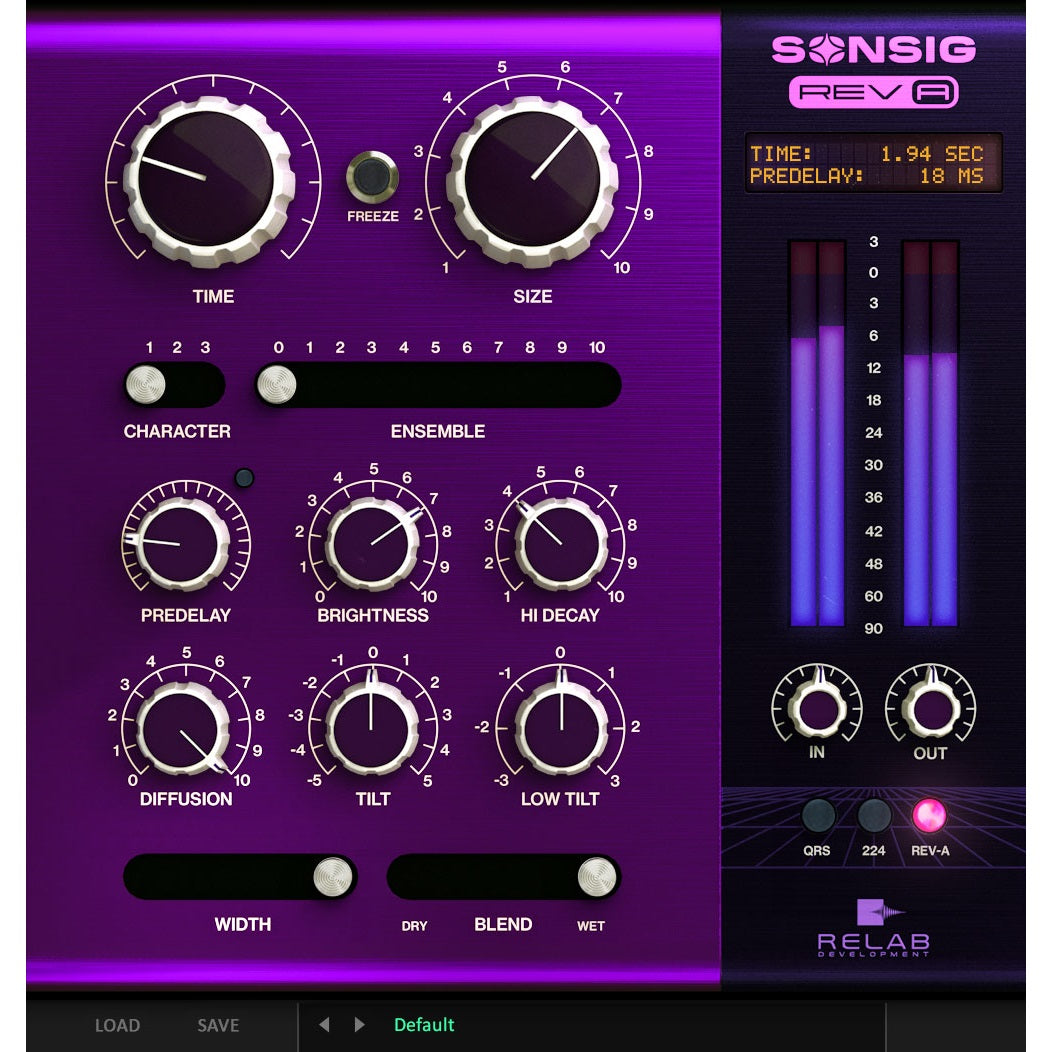 Relab Sonsig Rev-A - Classic Algorithmic Lush Reverb
