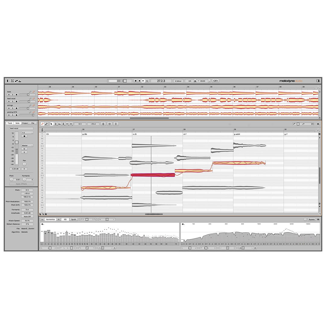 Celemony Melodyne 5 Studio - Superlative Multi-Track Tuning Editing