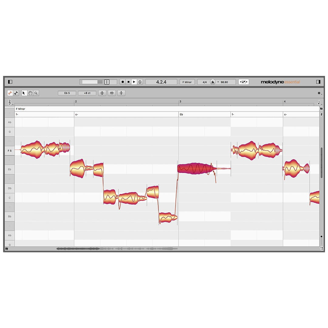Celemony Melodyne 5 Essential - Audio Tuning and Editing Software