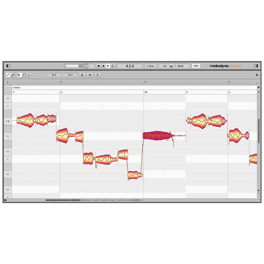 Celemony Melodyne 5 Essential – Logiciel de réglage et d’édition audio