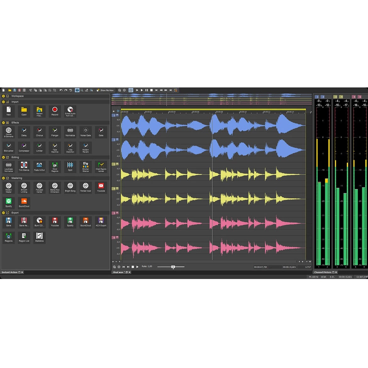 MAGIX SOUND FORGE Audio Studio 17 - The Complete Audio Editing Solution