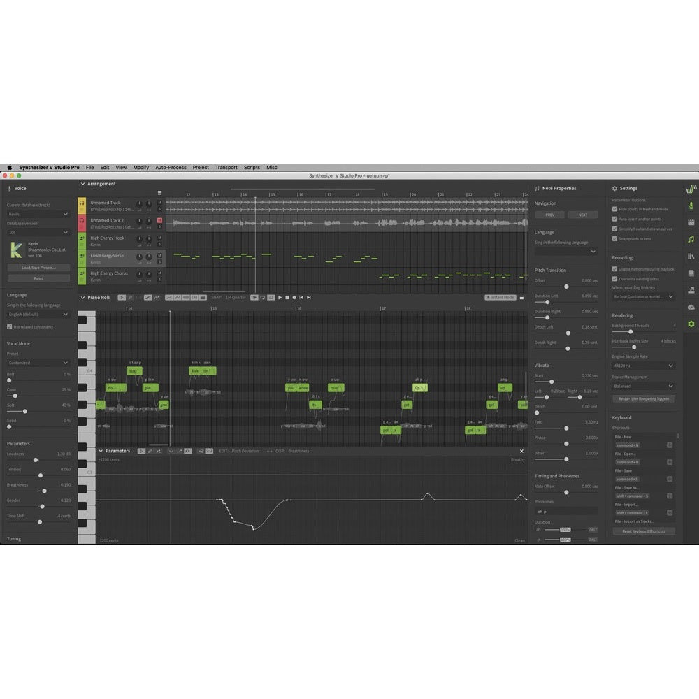 Dreamtonics Synthesizer V Bundle 1 - 3 AI Voice Packs