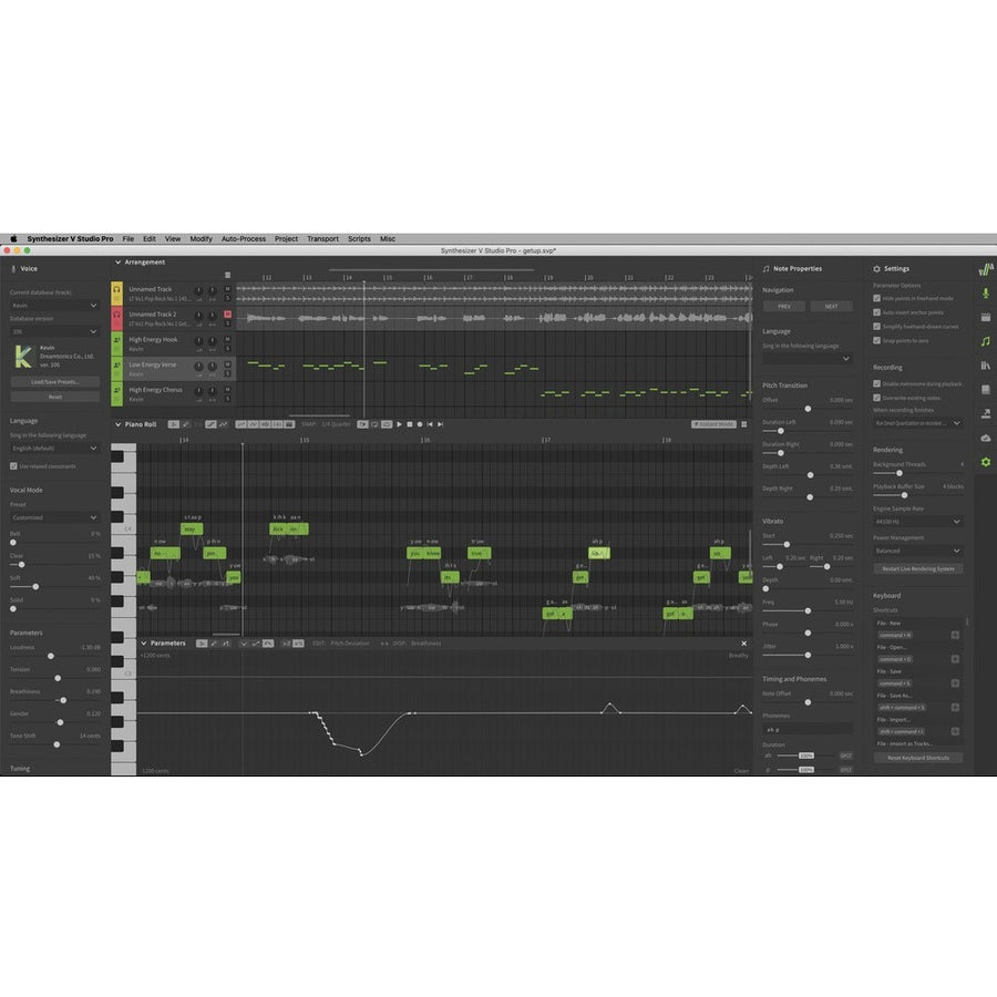 Dreamtonics Synthesizer V Bundle 1 – Pack de 3 voix AI