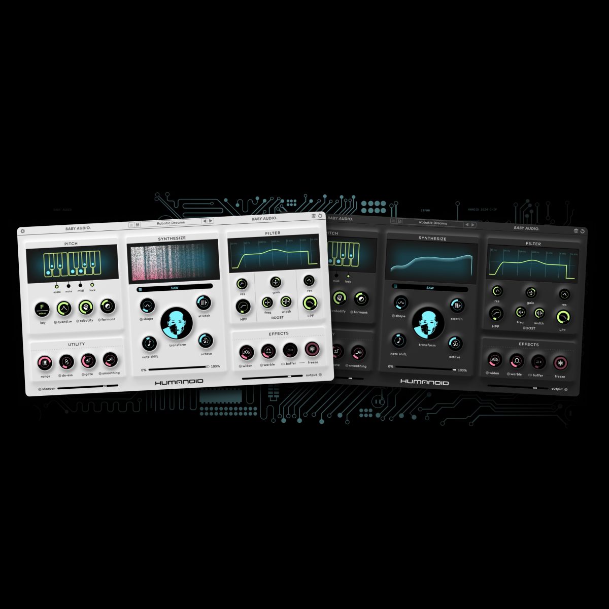 Baby Audio Humanoid - Vocal Transformer / Hard-Tuner Plugin
