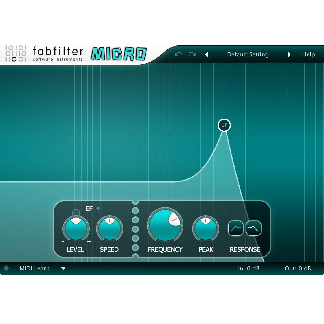 FabFilter Micro - Ultimate Lightweight Filter Plug-in