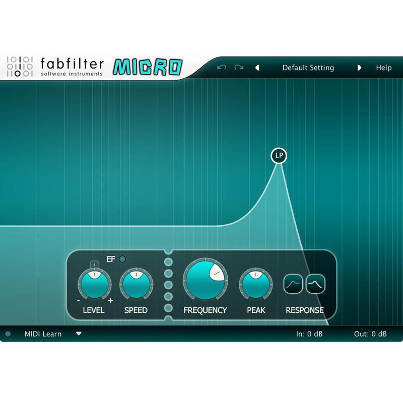 FabFilter Micro – Plug-in de filtre léger ultime