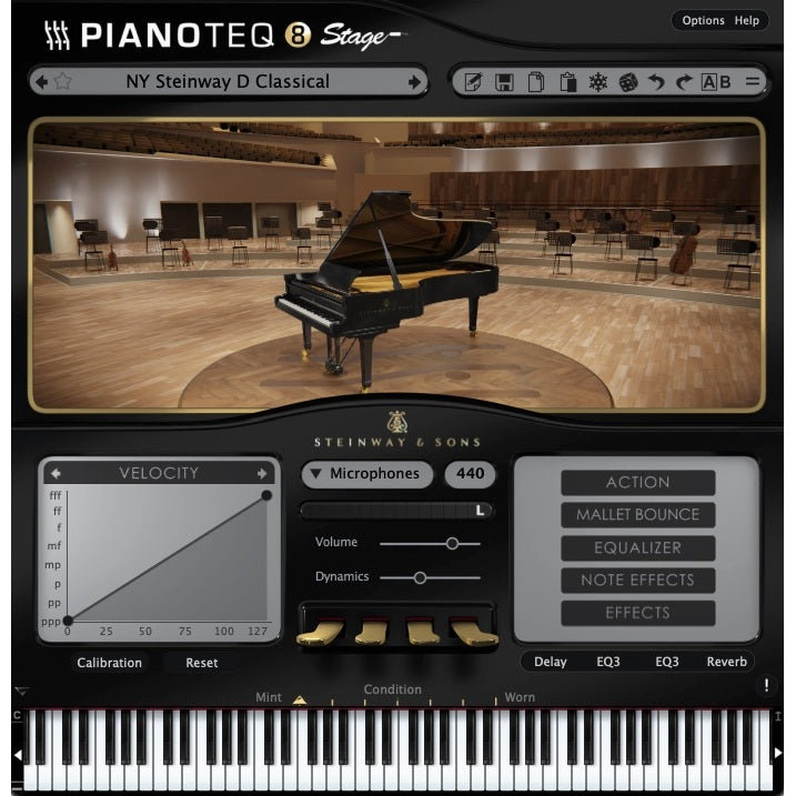 Modartt Pianoteq 8 Stage - Physically Modeled Piano with Basic Editing