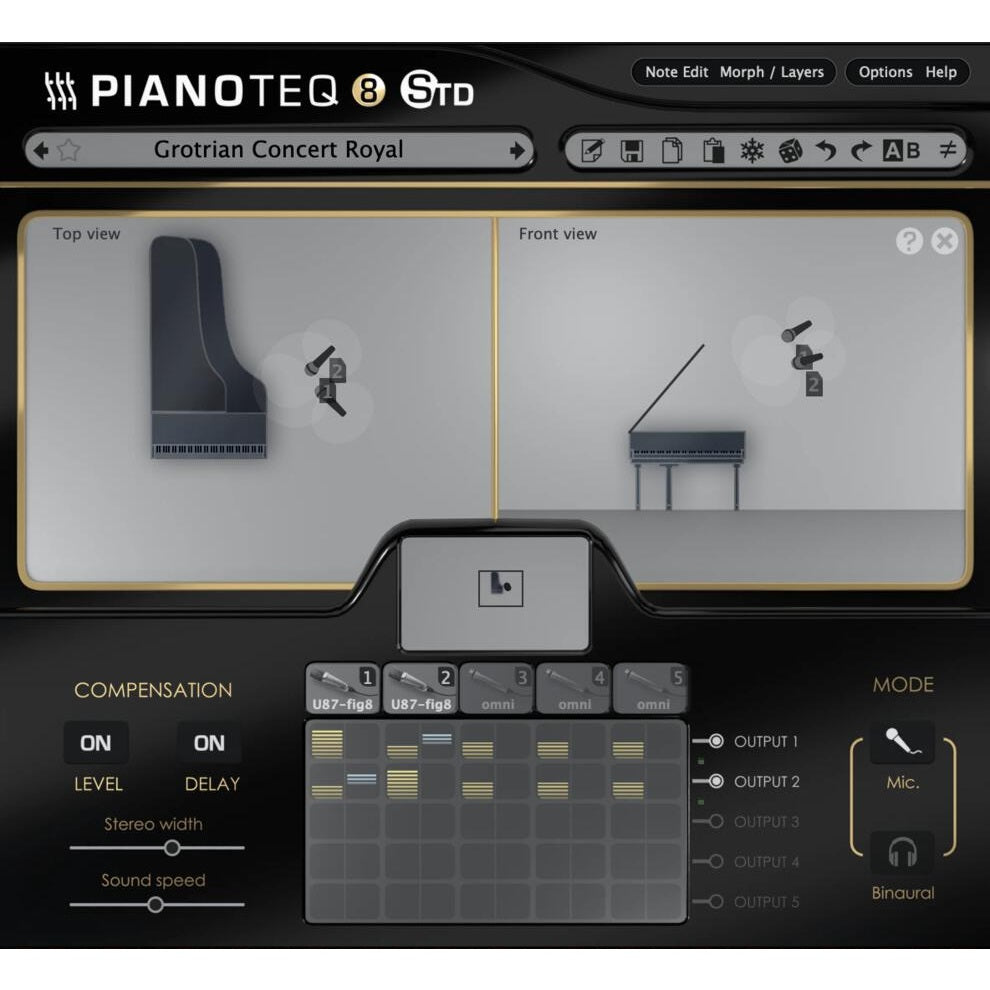 Modartt Pianoteq 8 Standard - Physically Modeled Piano with Full Editing