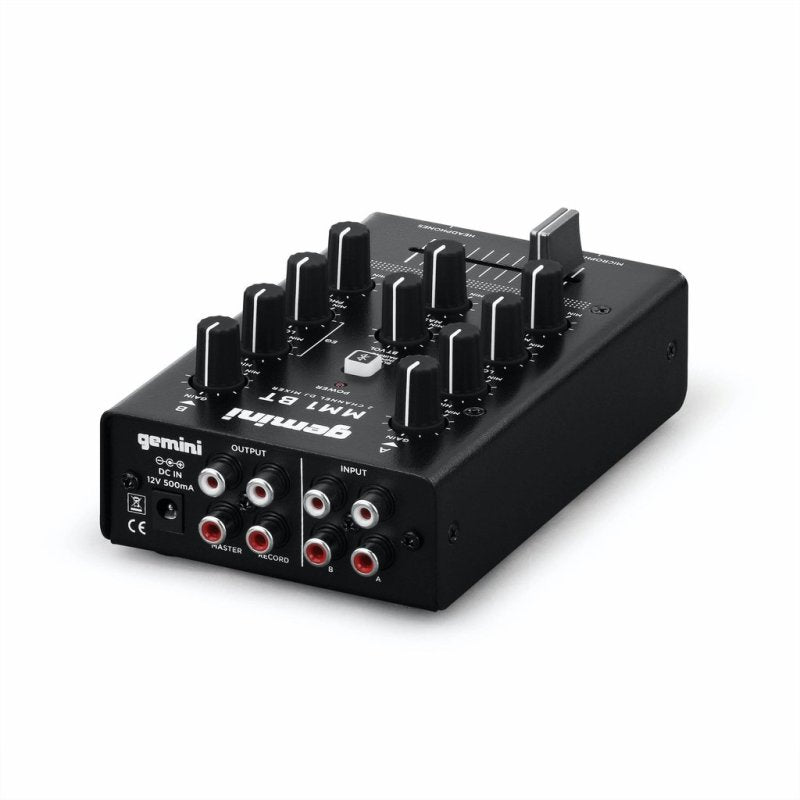 Gemini - 2-channel Professional Analog Dj Mixer With Bluetooth Input #MM1BT