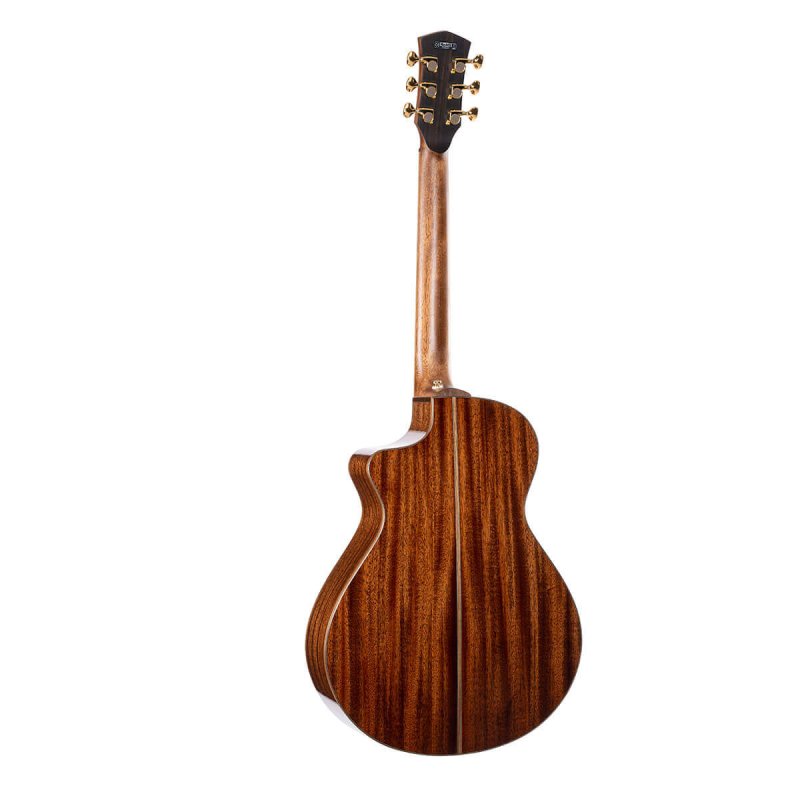 Cort - Modern Masterpiece Series Modern Burst Acoustic/Electric - Tobacco Sunburst #MODERN-BURST-TSB-CASE