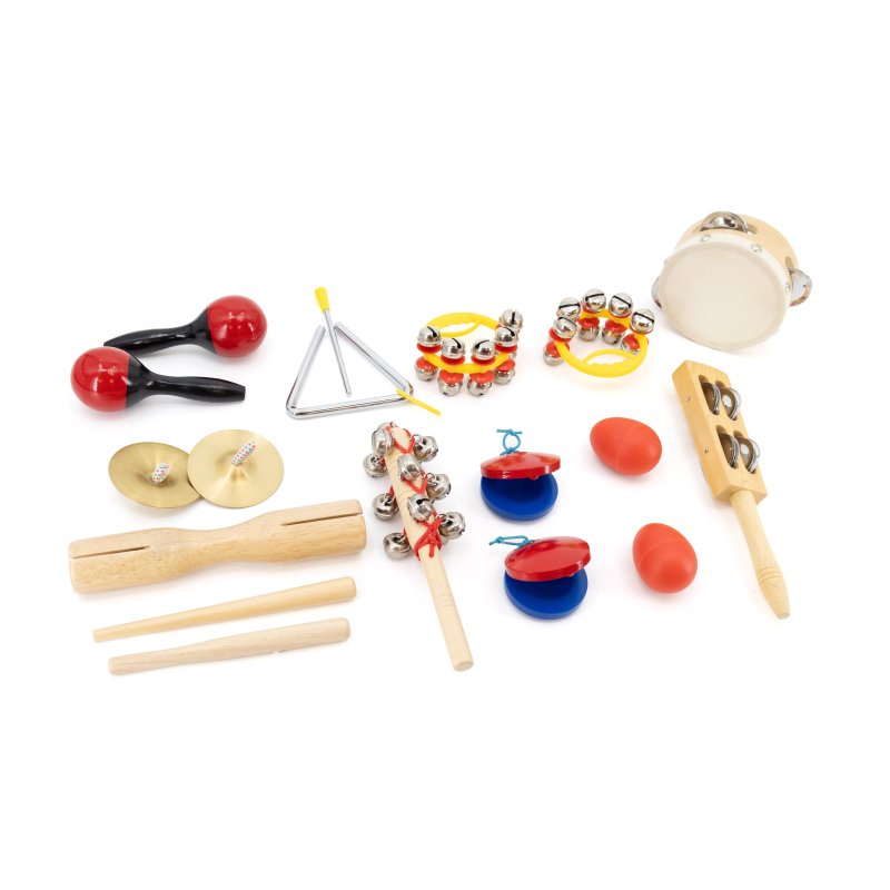 Mano Percussion - Classroom Percussion Set (10-Pieces) #MP-CPS10C