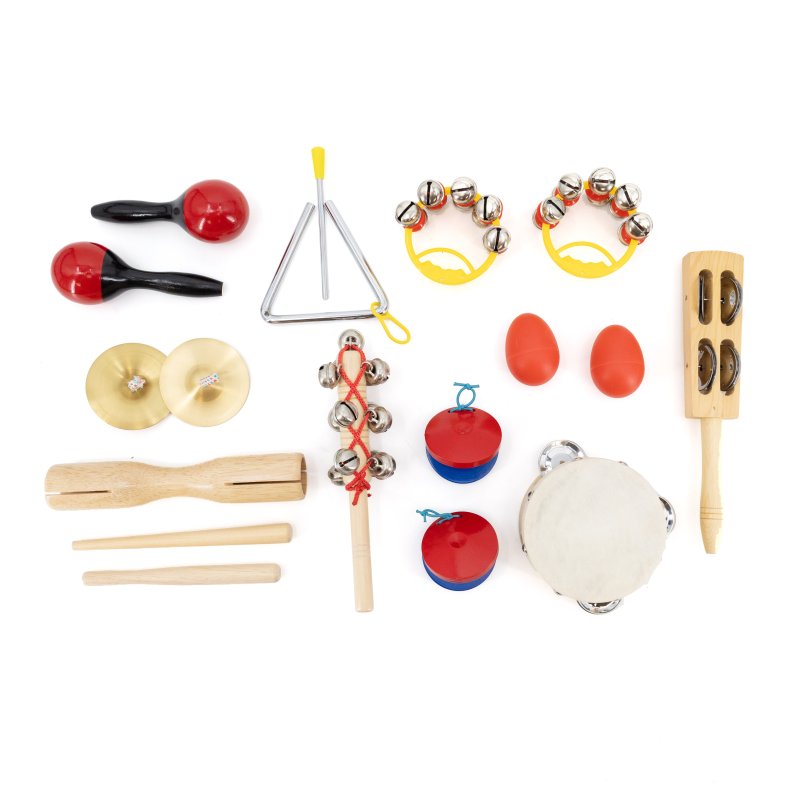 Mano Percussion - Classroom Percussion Set (10-Pieces) #MP-CPS10C