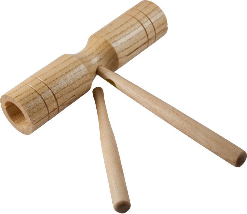 Mano Percussion - Double Tone Block with Beater - Small #MP-DTBS
