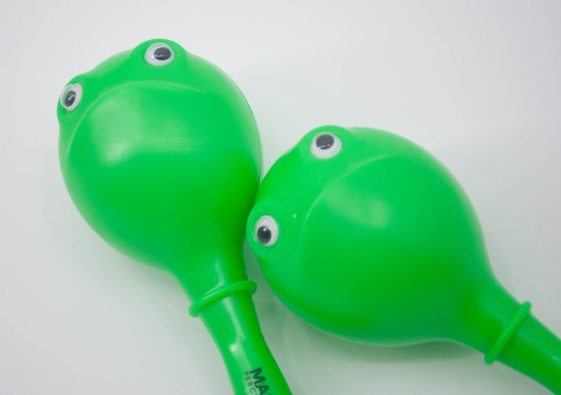 Mano Percussion - Frog Maracas (Pair) #MP-MA-FROG