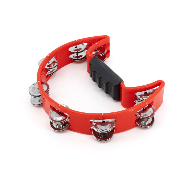 Mano Percussion - Red Cutaway Tambourine #MP-TC-RD