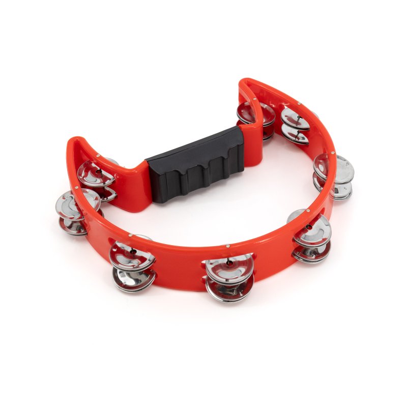 Mano Percussion - Red Cutaway Tambourine #MP-TC-RD