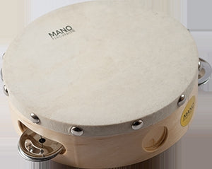 Mano Percussion - 6” Non Tunable Tambourine #MP-TH6-4NT