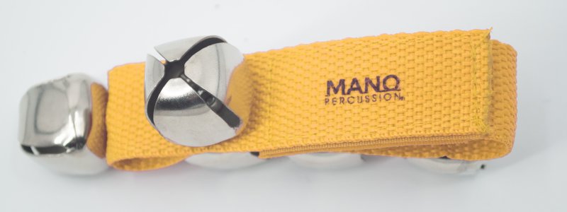 Mano Percussion - Wrist Bells - Yellow (pair) #MP-WBL-YW