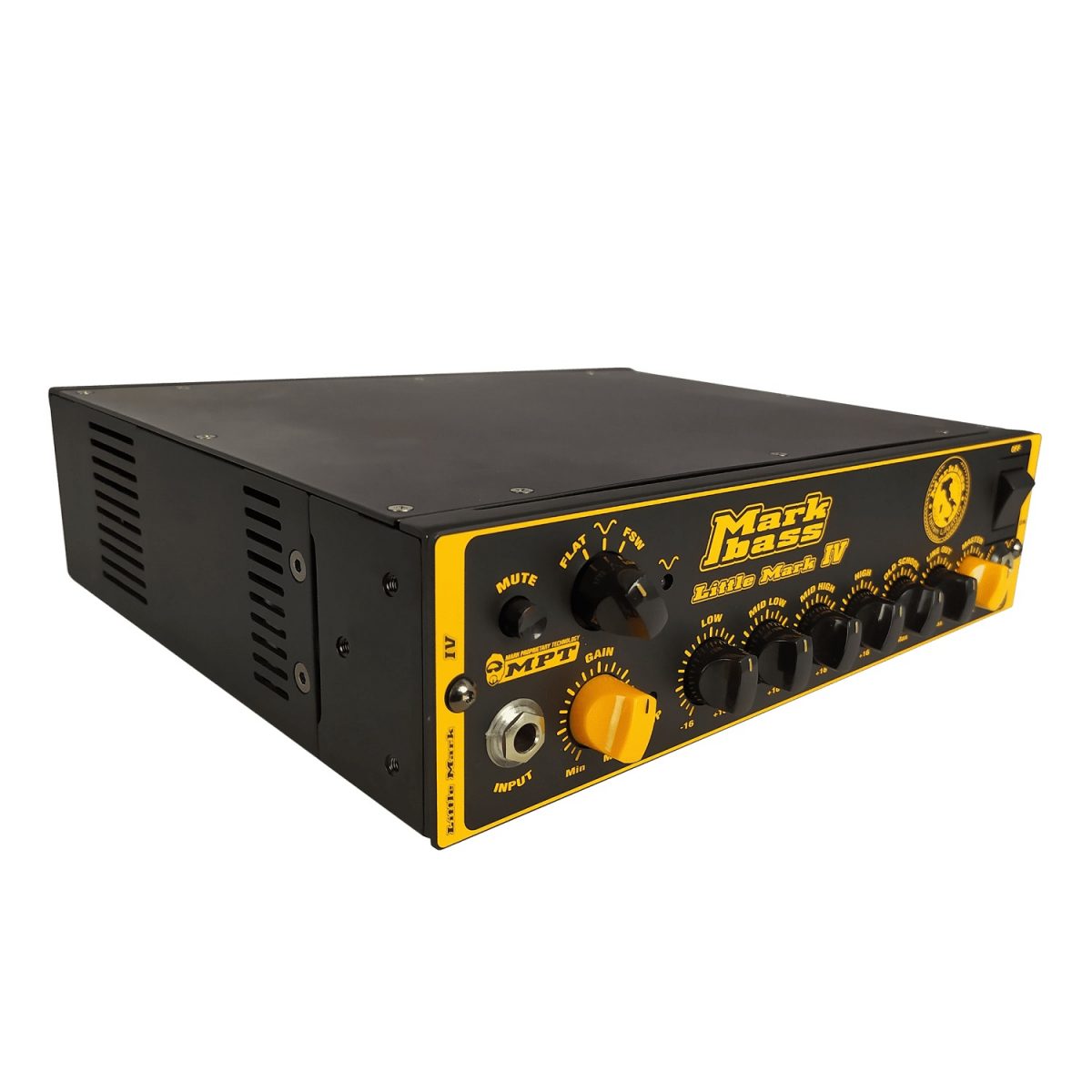 Markbass - Little Mark IV - 500w Bass Amplifier Head Side Angle