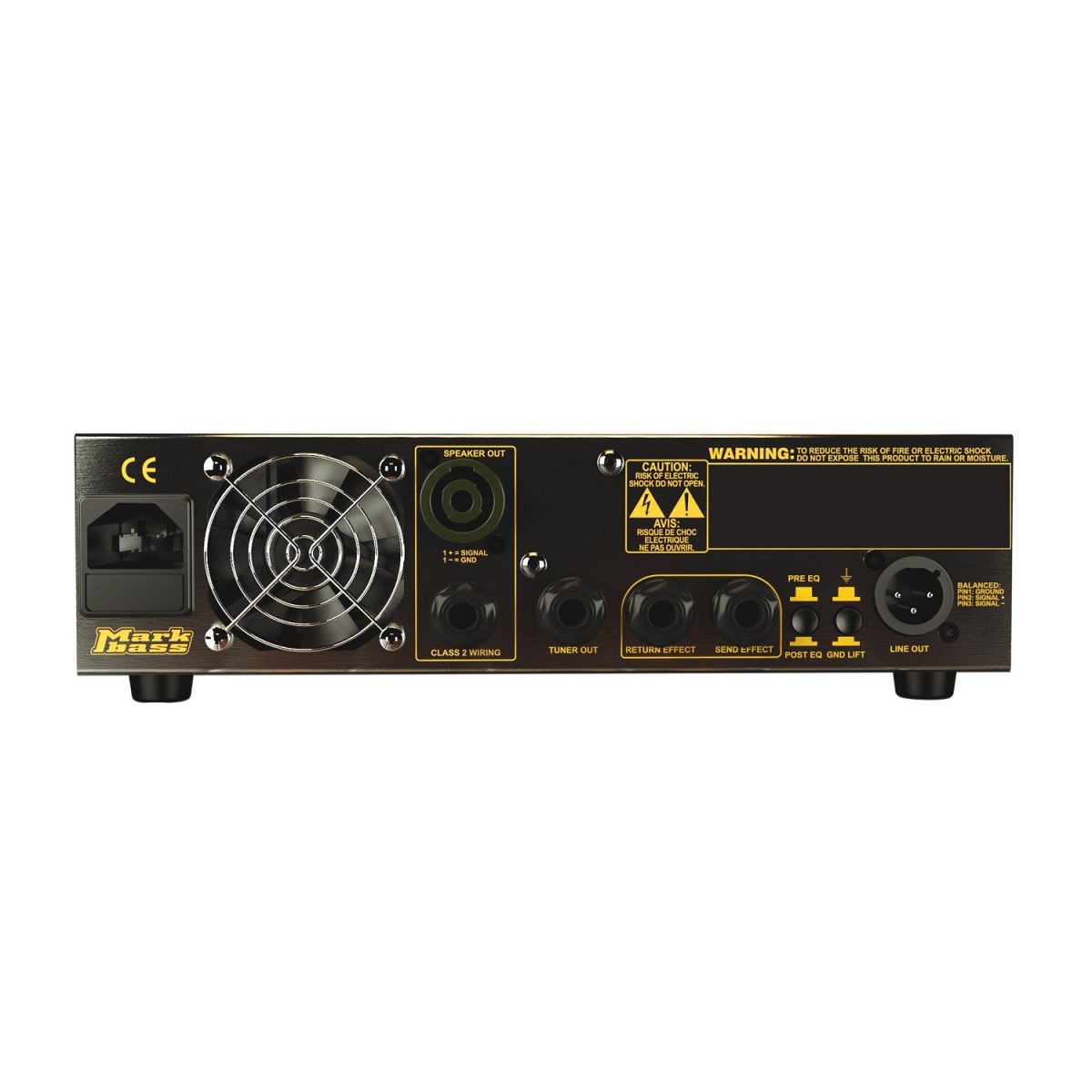 Markbass Little Mark Tube 800 back