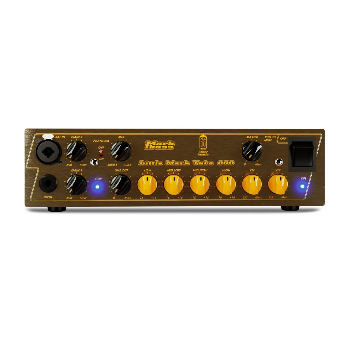 Markbass Little Mark Tube 800 front