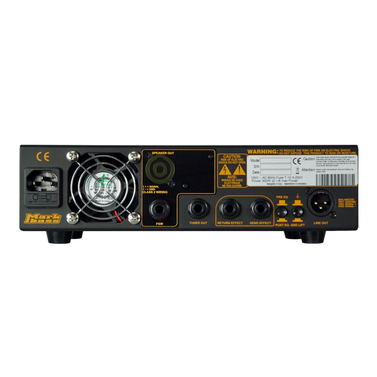 Markbass Littel Marcus 250 Limited back