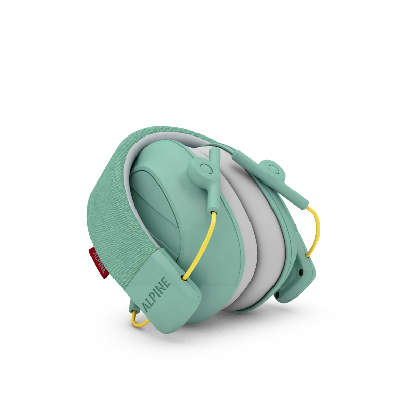 Alpine - Hearing Protection Muffy Kids Earmuffs, Mint #MUFFYMINT