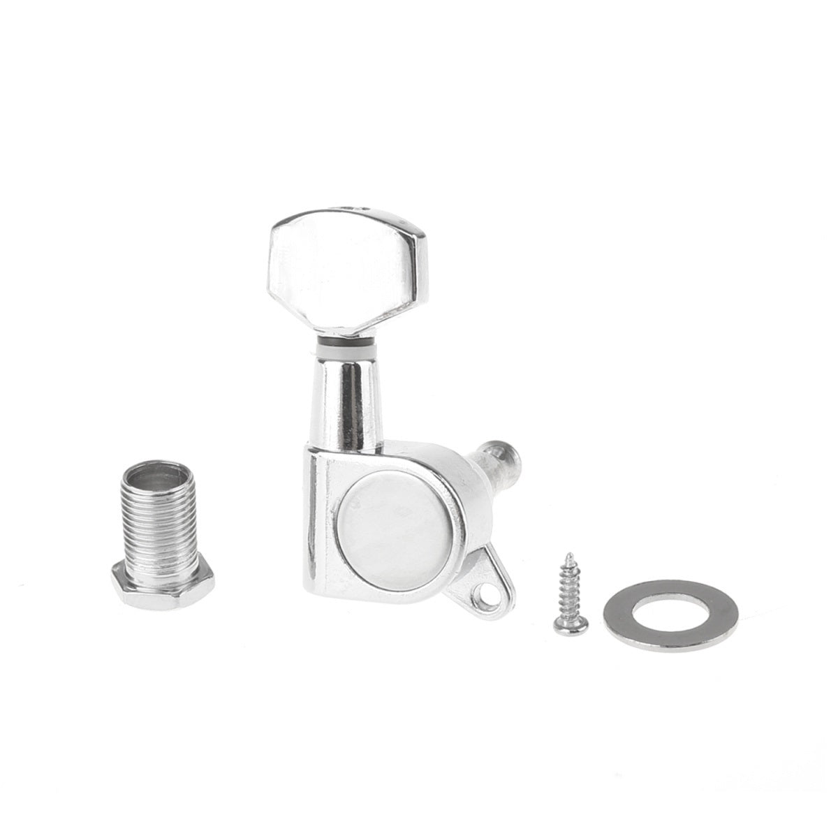 Musiclily - 6-in-line Guitar Sealed Machine Head Set - Chrome Right Hand #M174-6