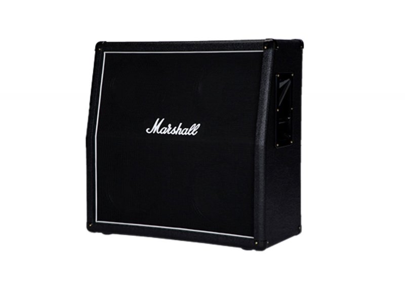 Marshall - 240-watt 4x12" Extension Cabinet With Celestion G12E-60 Speakers, Angled #MX412AR
