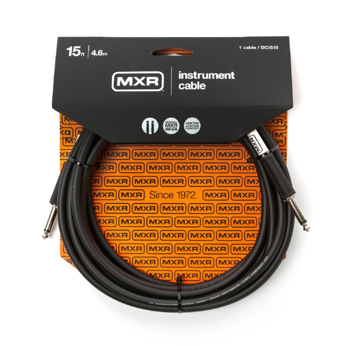 MXR - DCIS15 - 15FT Standard Instrument Cable /Straight