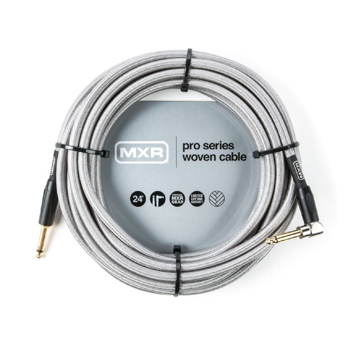 MXR - DCIW24R - 24'' Right / Straight Pro Series Woven Instrument Cable