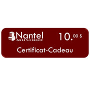Certificat Cadeau 10$