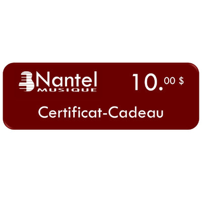 Gift Card Nantel Musique