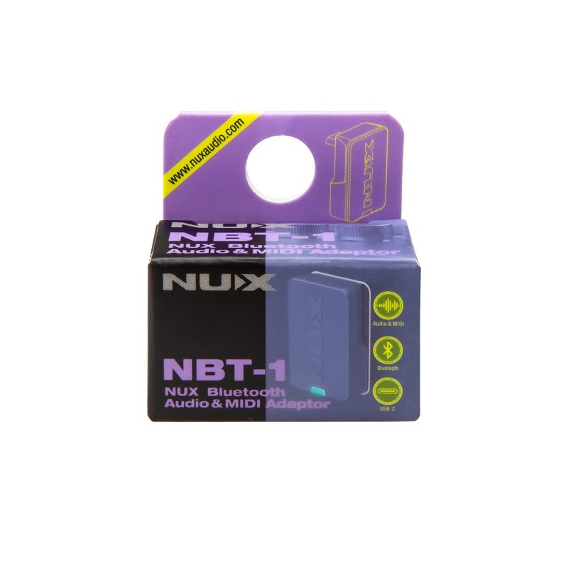 NUX - Bluetooth Audio & MIDI Dongle #NBT-1