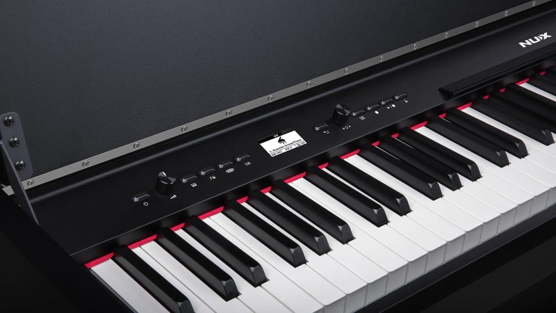 NUX - 88-Key Digital Piano with Bluetooth, Black #NCK-330