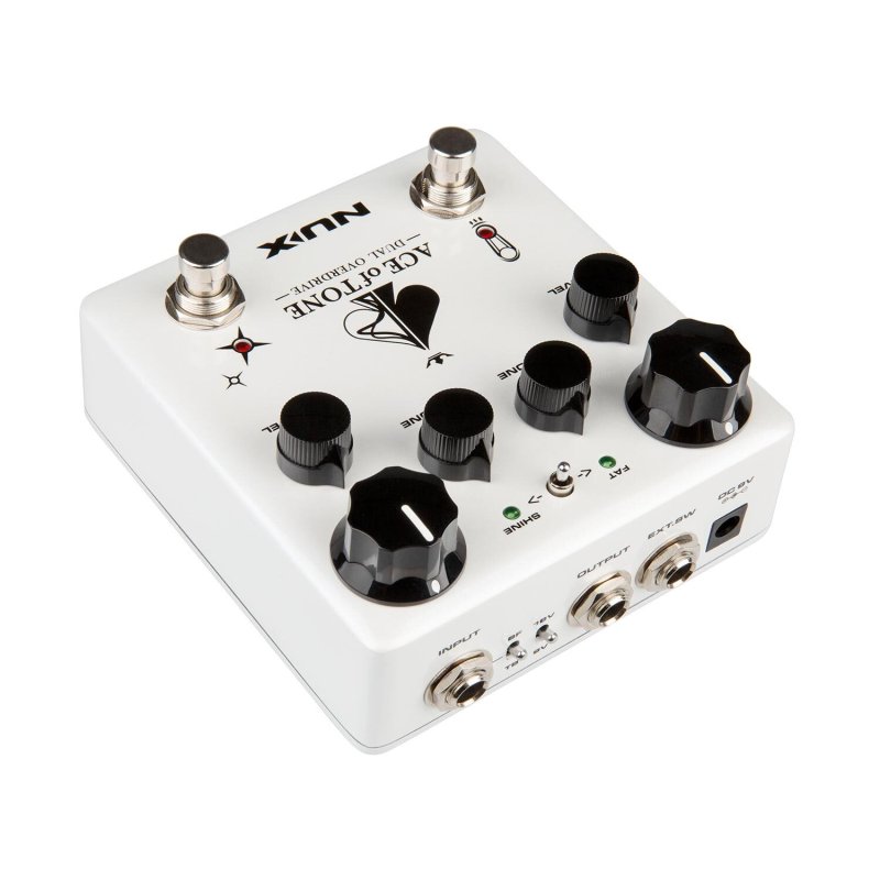 NUX - Ace Of Tone Dual Overdrive Effects Pedal #NDO-5