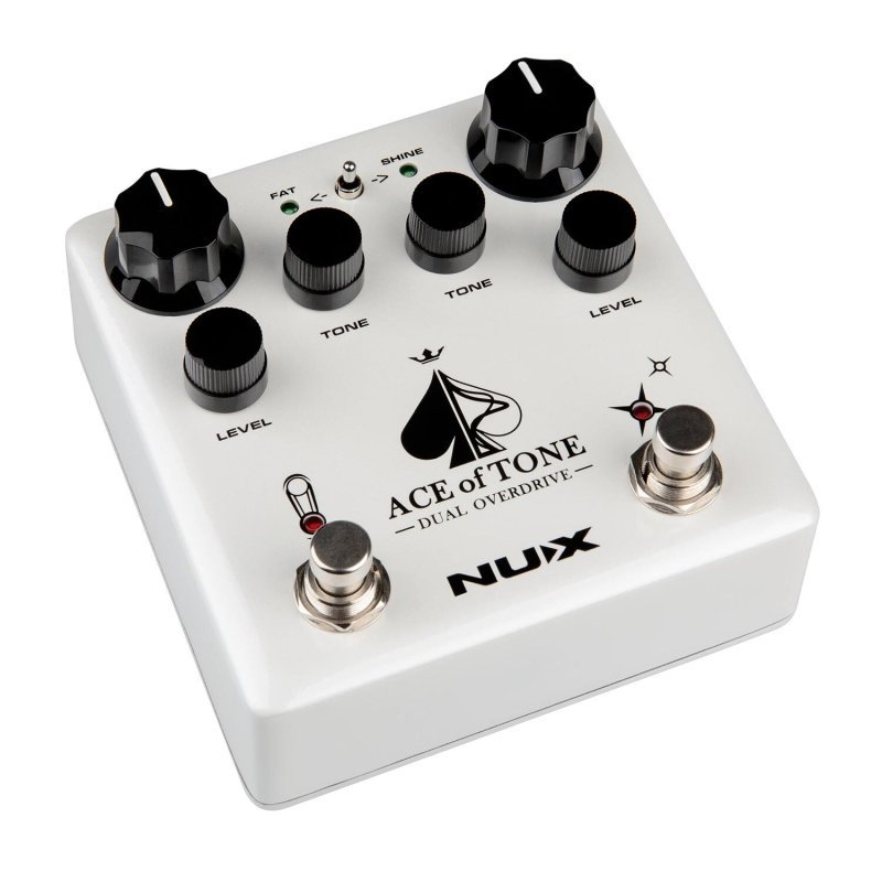 NUX - Ace Of Tone Dual Overdrive Effects Pedal #NDO-5