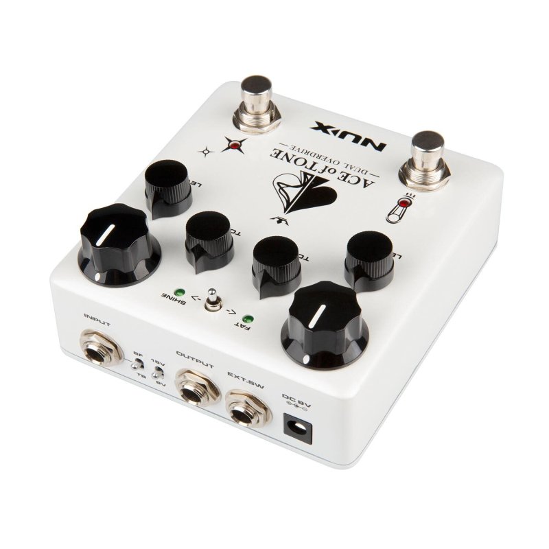 NUX - Ace Of Tone Dual Overdrive Effects Pedal #NDO-5