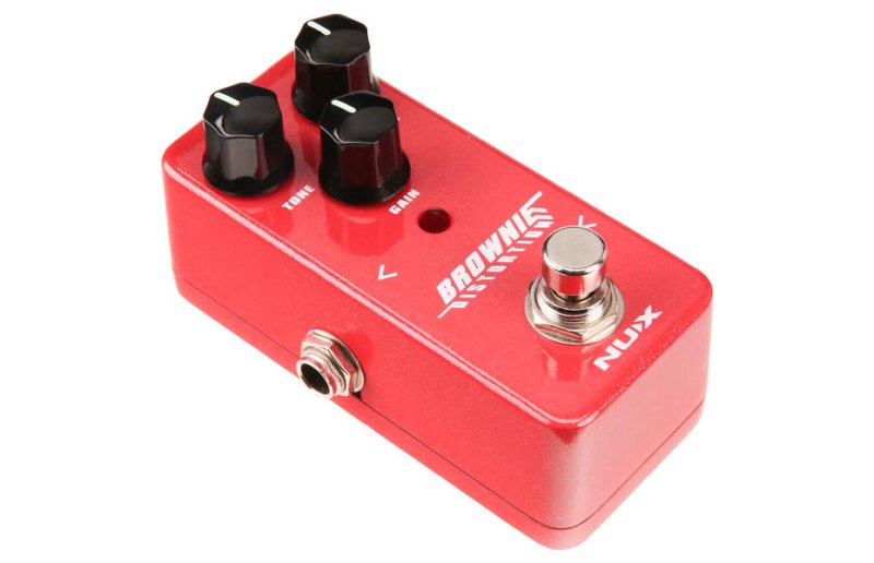 NUX - Brownie Classical Distortion Guitar Effects Pedal #NDS-2