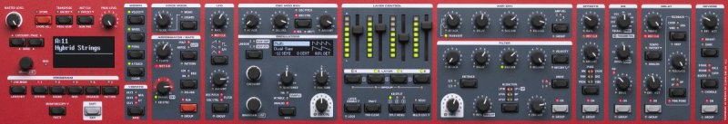 Nord - 4-Part 61-Key Performance Synth, Virtual Analog, Samples / FM / Wavetable #NORDWAVE2