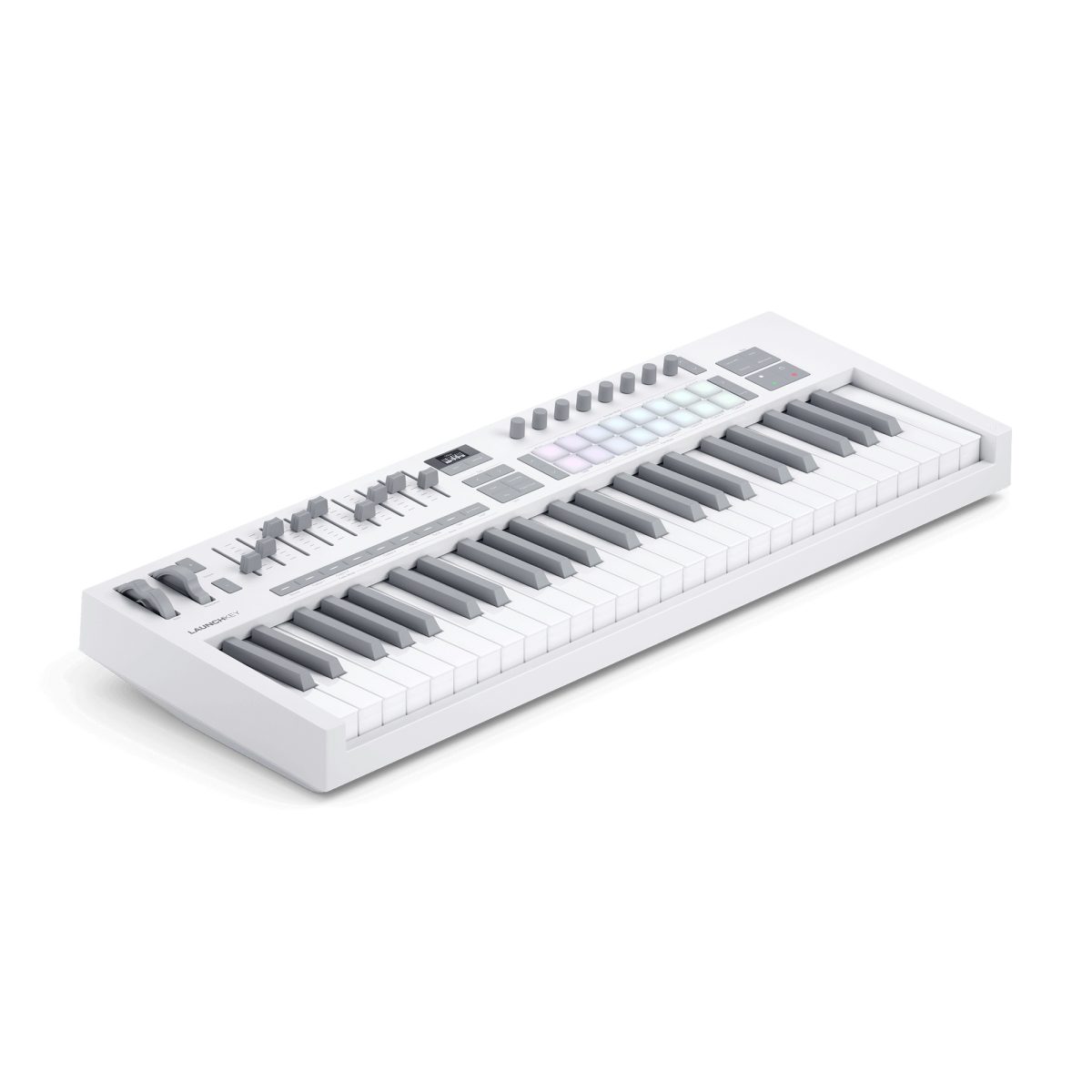 Novation - Launchkey 49 MK4 White Premium Semi-Weighted DAW Controller
