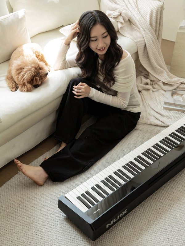 NUX - Portable Digital Piano - Black #NPK-200-BK