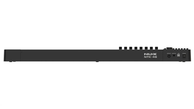 NUX - 49-Key MIDI Keyboard Controller, Black #NTK-49