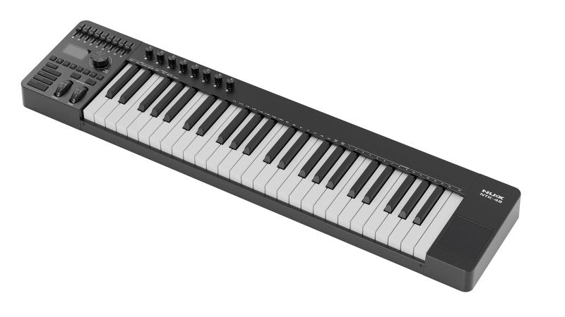 NUX - 49-Key MIDI Keyboard Controller, Black #NTK-49