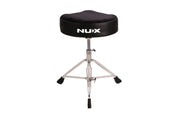 NUX - Double Braced Motorcycle Style Drum Throne #NUX-DRUMTHRONE