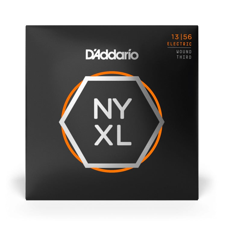 D'Addario - NYXL 13-56 Electric Wound 3rd Nickel Plated Steel - Medium NYXL1356W