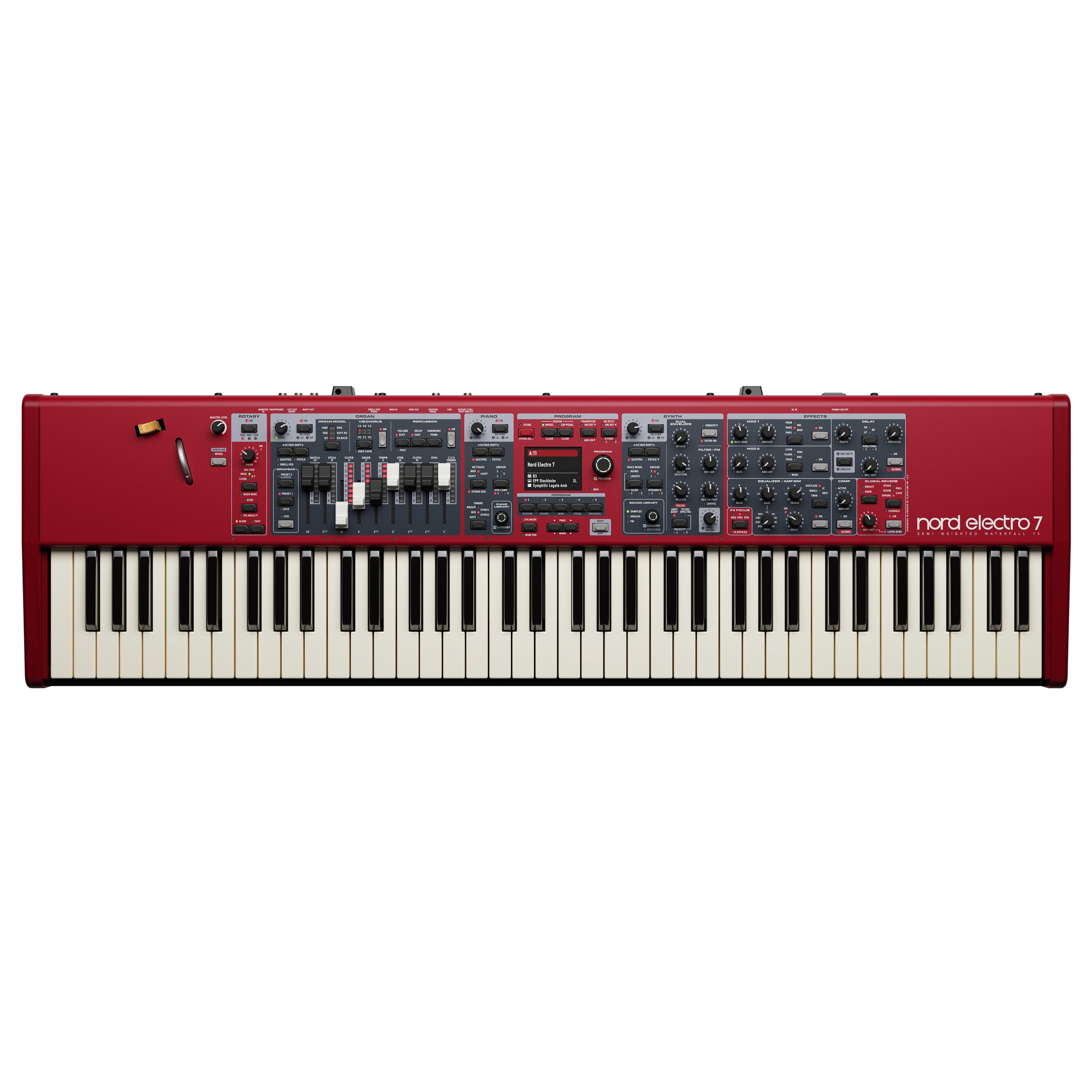 Nord - Electro 7 73-Key Semi-Weighted Waterfall Stage Piano