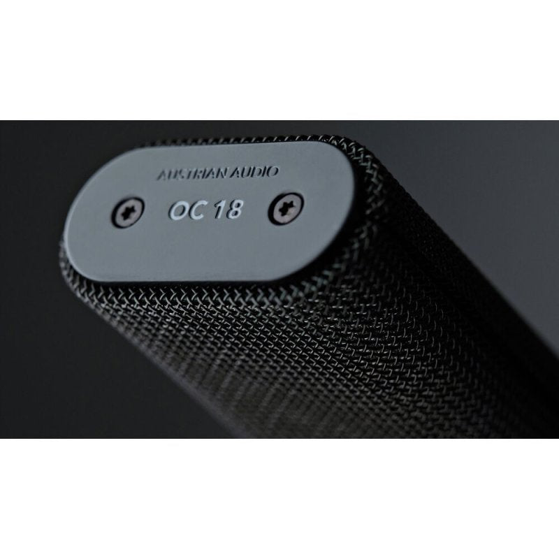 Austrian Audio - Large-Diaphragm Cardioid Condenser Microphone, Black #OC18-STUDIOSET